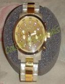Relógio Réplica Michael Kors Dourado e Madrepérola