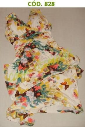 Vestido Longo Estampado