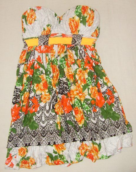 Vestido Curto Floral