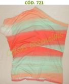Blusa 01 ombro Listras Claras