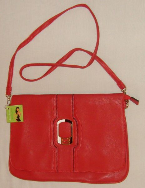 Bolsa Transpassada Vermelha
