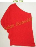 Blusa 01 Ombro Vermelha